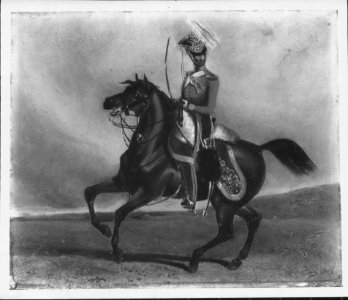 Attributed to Henry Alken (1780^-1850) - Private, 4th The Queen's Own Light Dragoons. - RCIN 400792 - Royal Collection