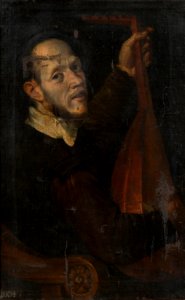 Attributed to Italian School, 16th century - A Man Playing a Lute - RCIN 402778 - Royal Collection