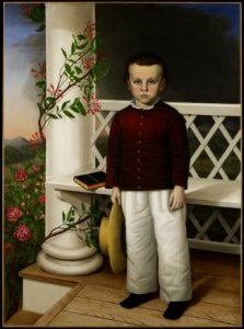 Attributed to James B. Read - Portrait of a Boy - 77.46 - Minneapolis Institute of Arts. Free illustration for personal and commercial use.