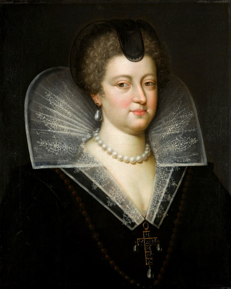 Attributed to French School, 17th century - Marie dei Medici, Queen of France (1573-1642) - RCIN 403921 - Royal Collection