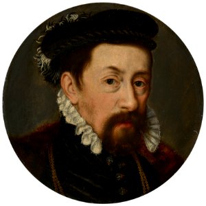 Attributed to German School, 16th century - Maximilian, Archduke of Austria (1558-1618) - RCIN 407293 - Royal Collection. Free illustration for personal and commercial use.