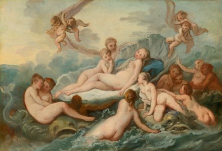 Attributed to Pierre-Charles Trémolières The Birth of Venus