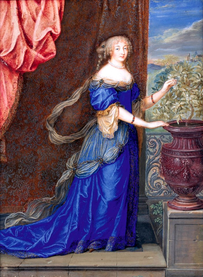 Attributed to Josef Werner - Madame de Montespan- Versailles