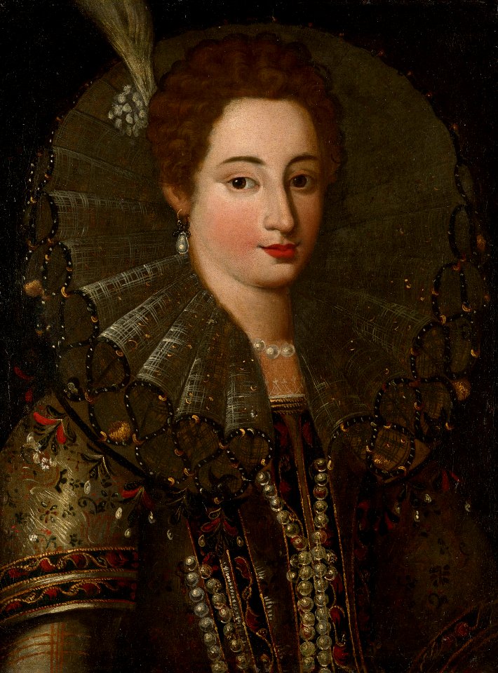 Attributed to Italian School, 16th century - A Lady with a Ruff - RCIN 406132 - Royal Collection