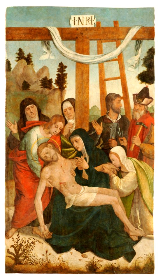 Attributed to Juan de Borgoña - The Pietá - Google Art Project