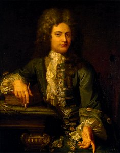 Attributed to Sir Godfrey Kneller - Portrait of a Young Man (Sir John Van Brugh) - 80.68.9 - Minneapolis Institute of Arts. Free illustration for personal and commercial use.
