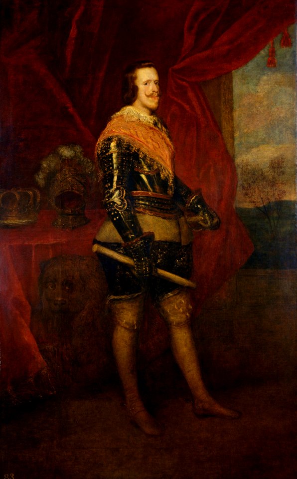 Attributed to Juan Bautista Martínez del Mazo (1610-15-1667) - Philip IV, King of Spain (1605-65) - RCIN 402914 - Royal Collection
