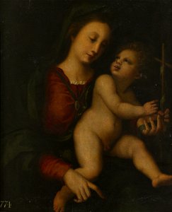 Attributed to Mariano Graziadei (d. 1520) - The Virgin and Child - RCIN 402678 - Royal Collection
