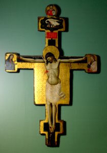 Attributed to Pietro di Miniato - Crucifixion - 107-1932 - Saint Louis Art Museum