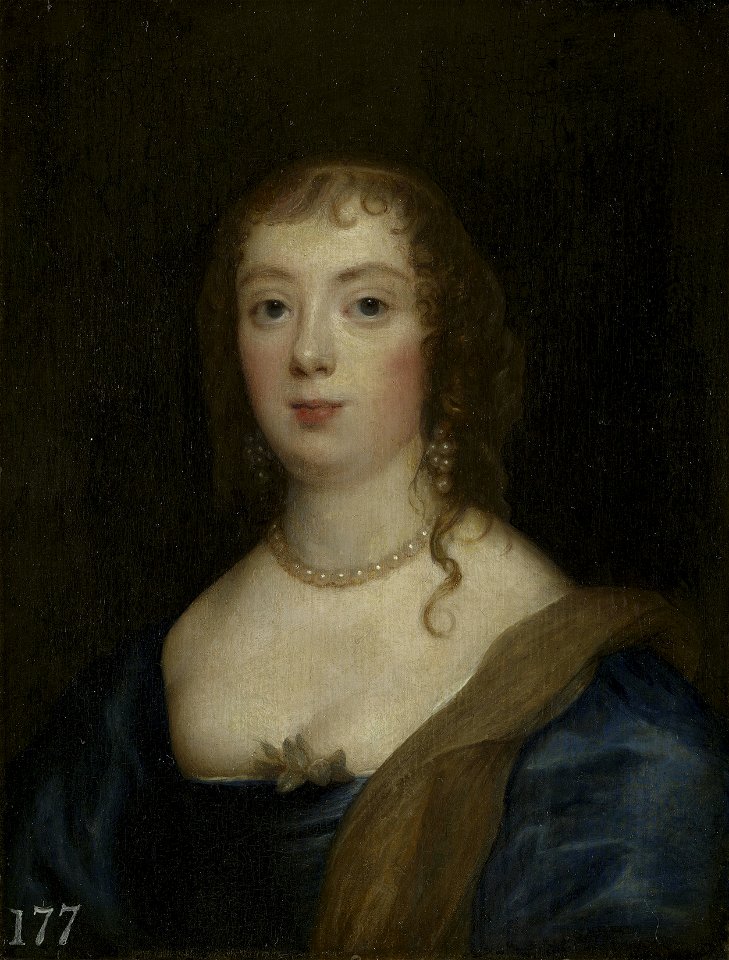 Attributed to Remigius van Leemput (d. 1675) - Anne Carr, Countess of Bedford (1615-84) - RCIN 402548 - Royal Collection