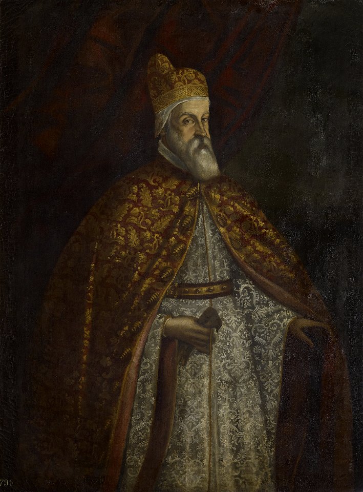 Attributed to Odoardo Fialetti (1573-1638) - Doge Antonio Priuli - RCIN 407153 - Royal Collection