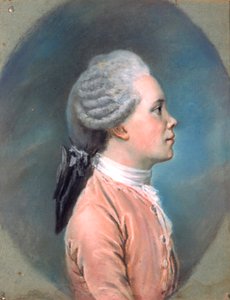 Attribué à Hugh Douglas Hamilton - Portrait de jeune homme (anciennement considéré comme celui de Jean-Etienne Liotard fils (1758-1822)), vers 1770, 1949-0020. Free illustration for personal and commercial use.