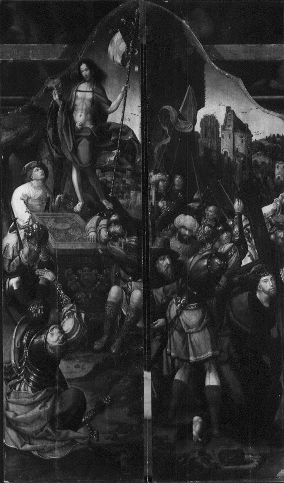 Attributed to Master of 1518 - Triptych, The Passion of Christ - RCIN 406805 - Royal Collection