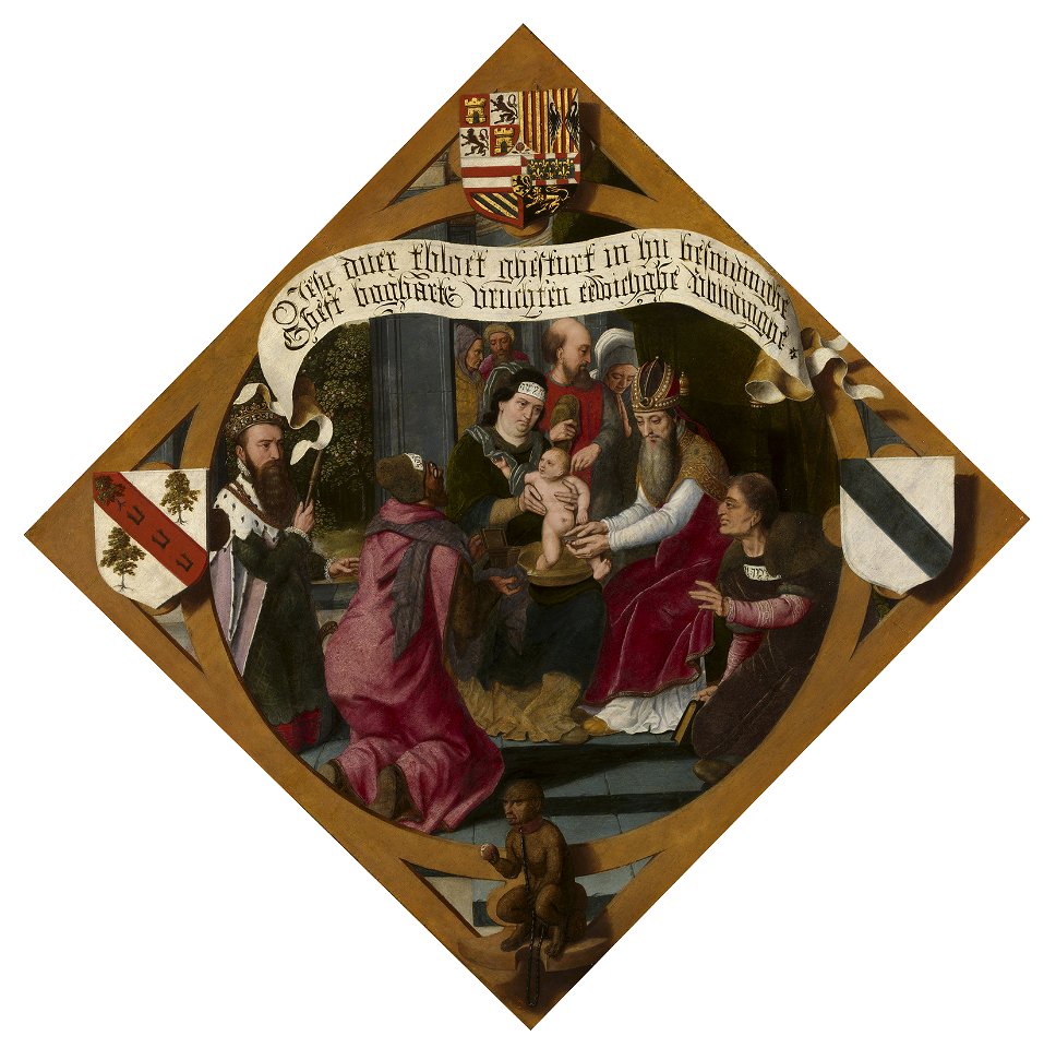 Attributed to Pieter Jansz Pourbus (1524-84) - Circumcision - RCIN 404667 - Royal Collection
