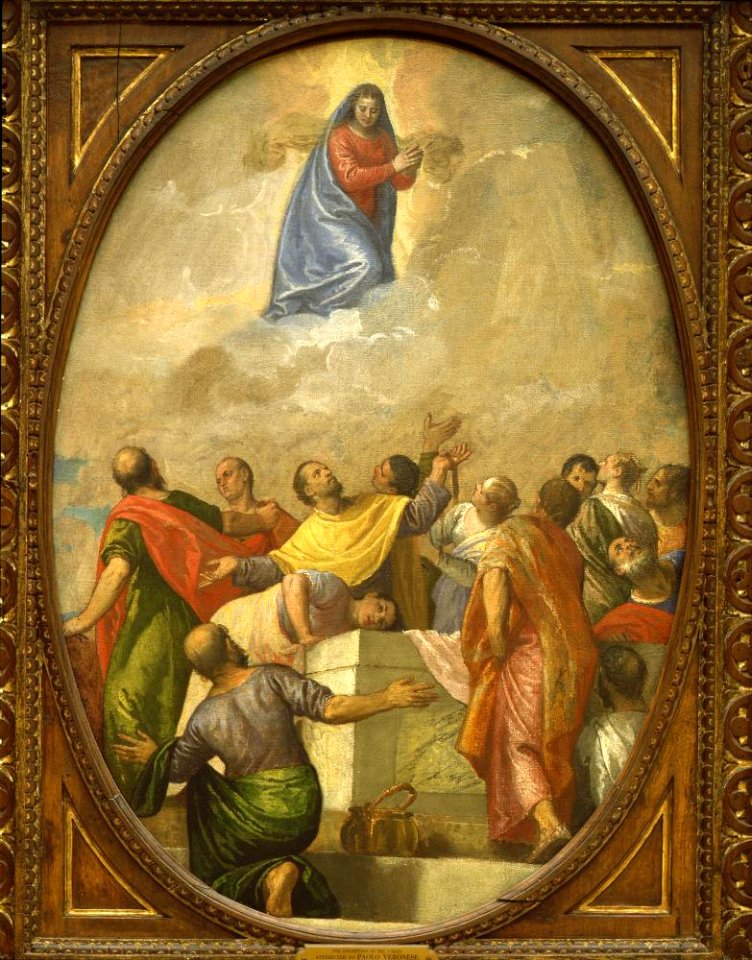 Attributed to Veronese - The Assumption of the Virgin, c. 1548