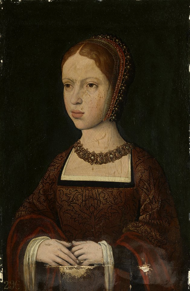 Attributed to the workshop of Pieter van Coninxloo (active 1479-1513) - Isabella of Austria (1501-1526) - RCIN 403466 - Royal Collection