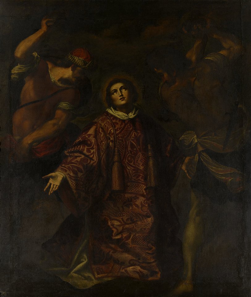 Attributed to Spanish School, 17th century - The Stoning of St. Stephen - RCIN 404968 - Royal Collection