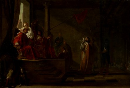 Attributed to Nicolaus Knüpfer - St. Paul Before the Praetor - 2012.84.4 - Minneapolis Institute of Arts