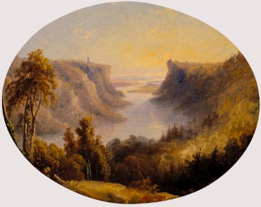 Attributed to Thomas Doughty - Niagara River - 1992-5.3 - Albright–Knox Art Gallery
