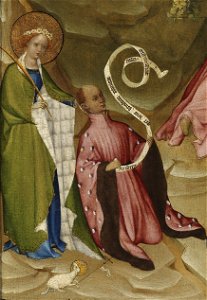 Attribué à Colart de Laon - Louis d'Orléans (detail de la Prière dans les jardins des oliviers)