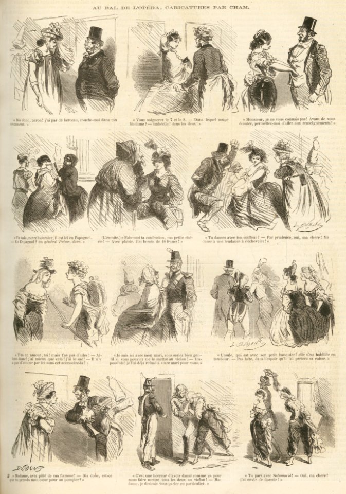 Au Bal de l'Opéra, 1863