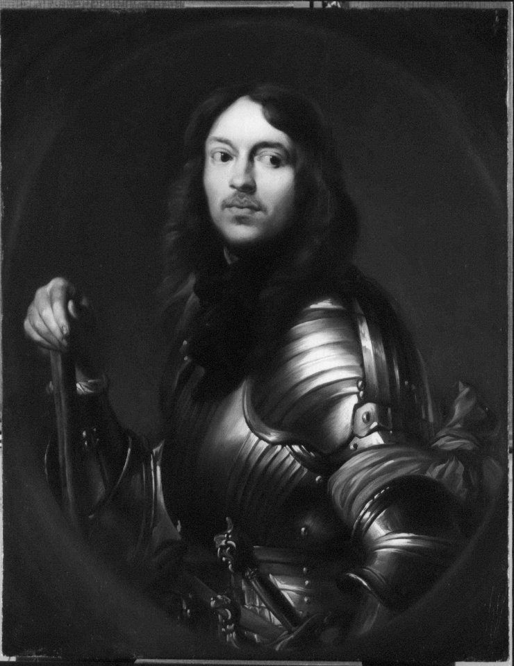 Attributed to the school of Anthony van Dyck (1599-1641) - Portrait of a Man in Armour - RCIN 405362 - Royal Collection