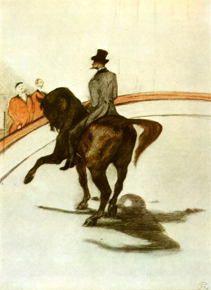 Au Cirque - Le Pas espagnol by Henri de Toulouse-Lautrec 1899