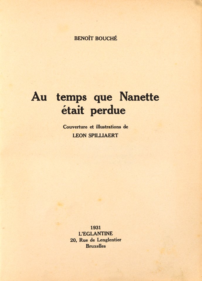 Au temps que Nanette était perdue, Léon Spilliaert, Benoît Bouché (L'Églantine), Mu.ZEE Oostende, SM002502 (17)