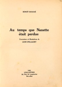Au temps que Nanette était perdue, Léon Spilliaert, Benoît Bouché (L'Églantine), Mu.ZEE Oostende, SM002502 (17)