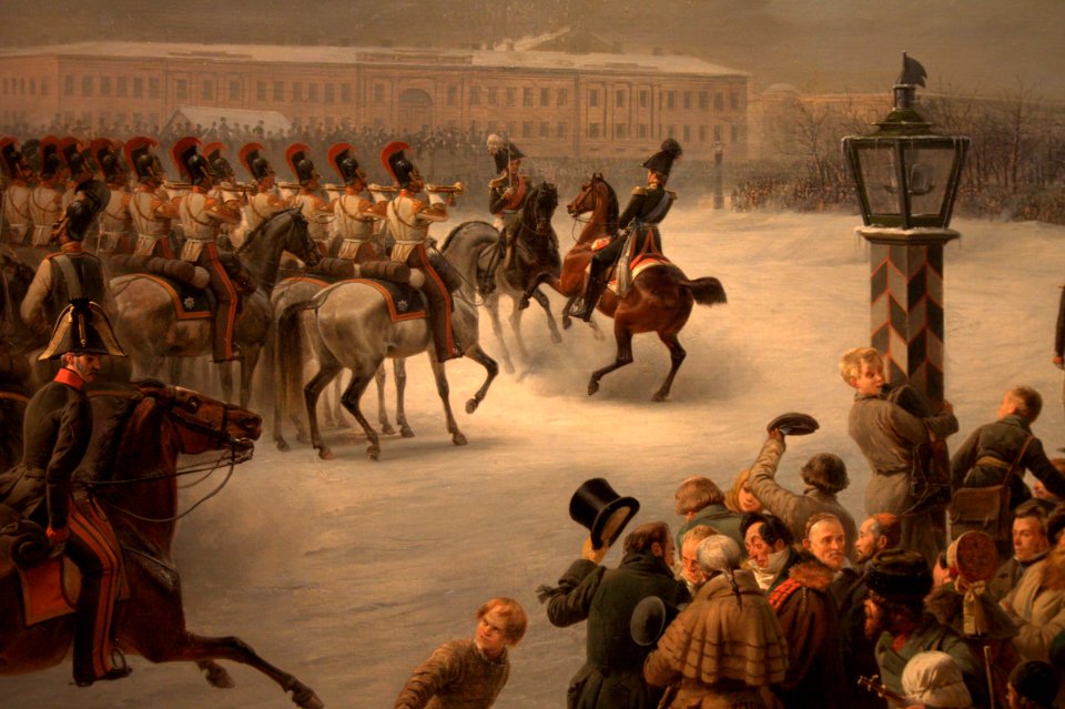 Au service des Tsars - attaque du carré des décabristes ЭPЖ-2379 01