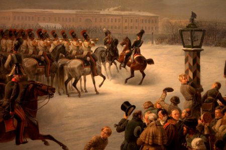 Au service des Tsars - attaque du carré des décabristes ЭPЖ-2379 01