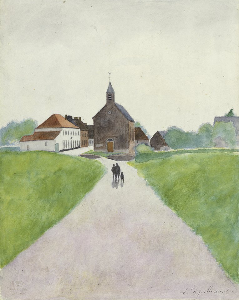 Au temps que Nanette était perdue, Léon Spilliaert, Benoît Bouché (L'Églantine), Mu.ZEE Oostende, SM002398 (21)