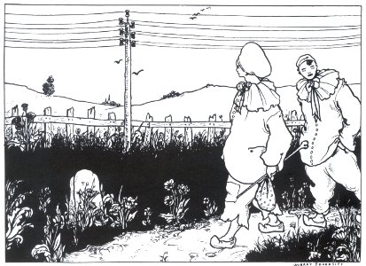 Aubrey Beardsley - Pierrot 5