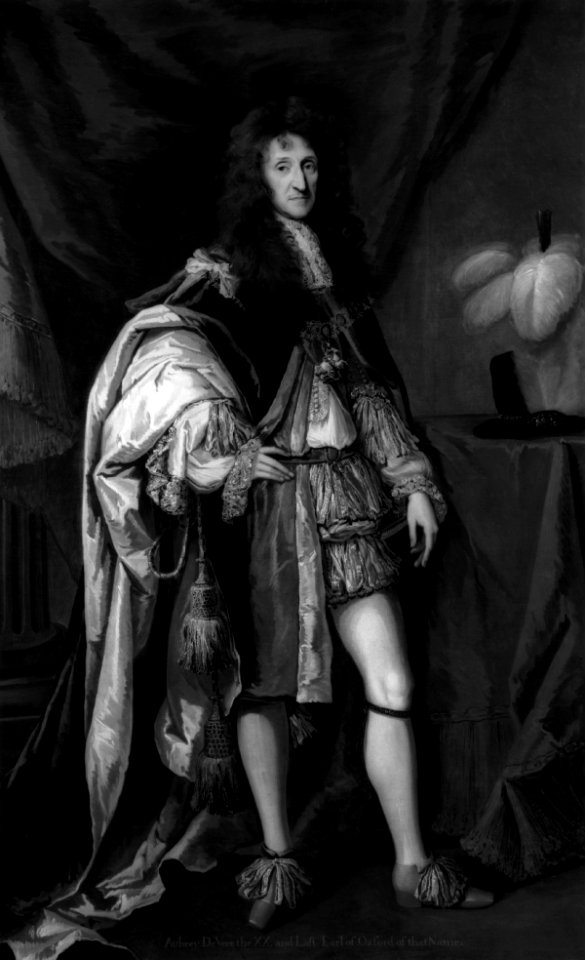 Aubrey de Vere, 20th Earl of Oxford by Sir Godfrey Kneller, Bt