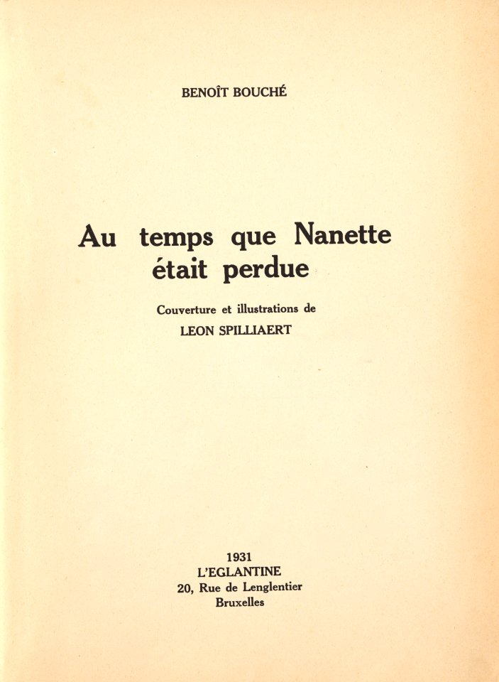 Au temps que Nanette était perdue, Léon Spilliaert, Benoît Bouché (L'Églantine), Mu.ZEE Oostende, SM002501 (17)
