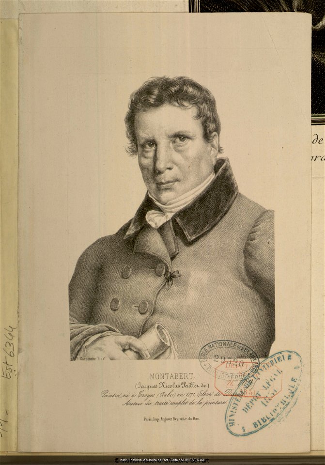 Aubry-Lecomte - Jacques Nicolas Paillot de Montabert