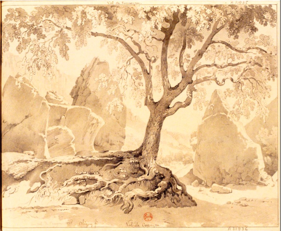 Au val de Comeyra (Claude-Félix-Théodore d'Aligny)