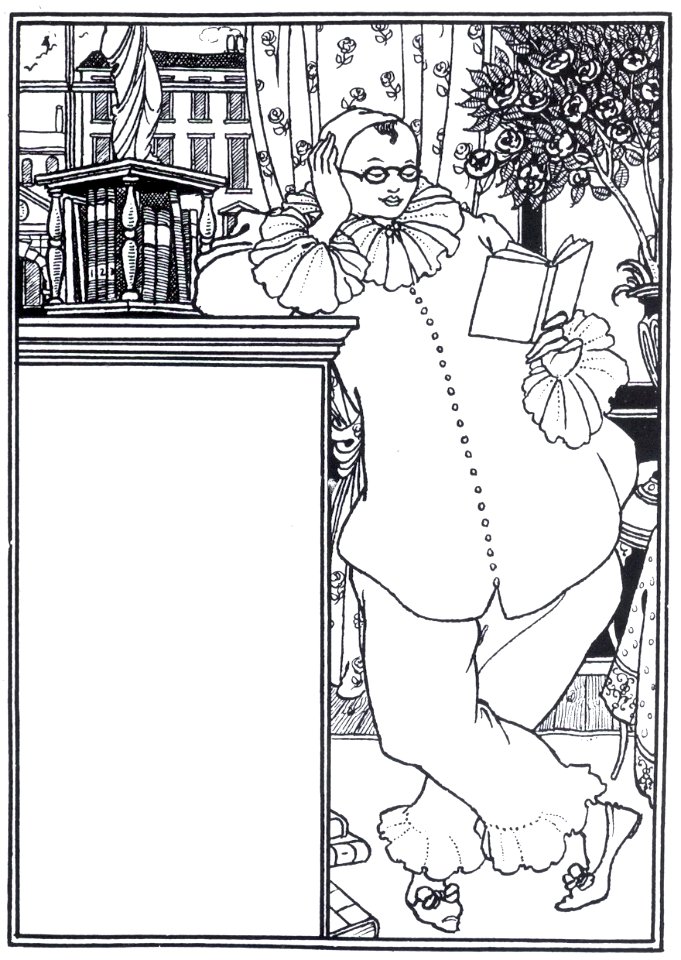 Aubrey Beardsley - Pierrot 2