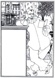 Aubrey Beardsley - Pierrot 2