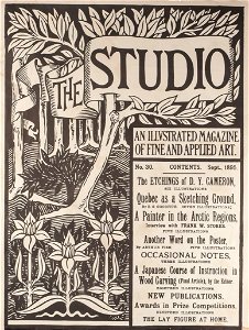 Aubrey Beardsley poster for The Studio