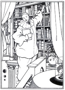 Aubrey Beardsley - Pierrot 1