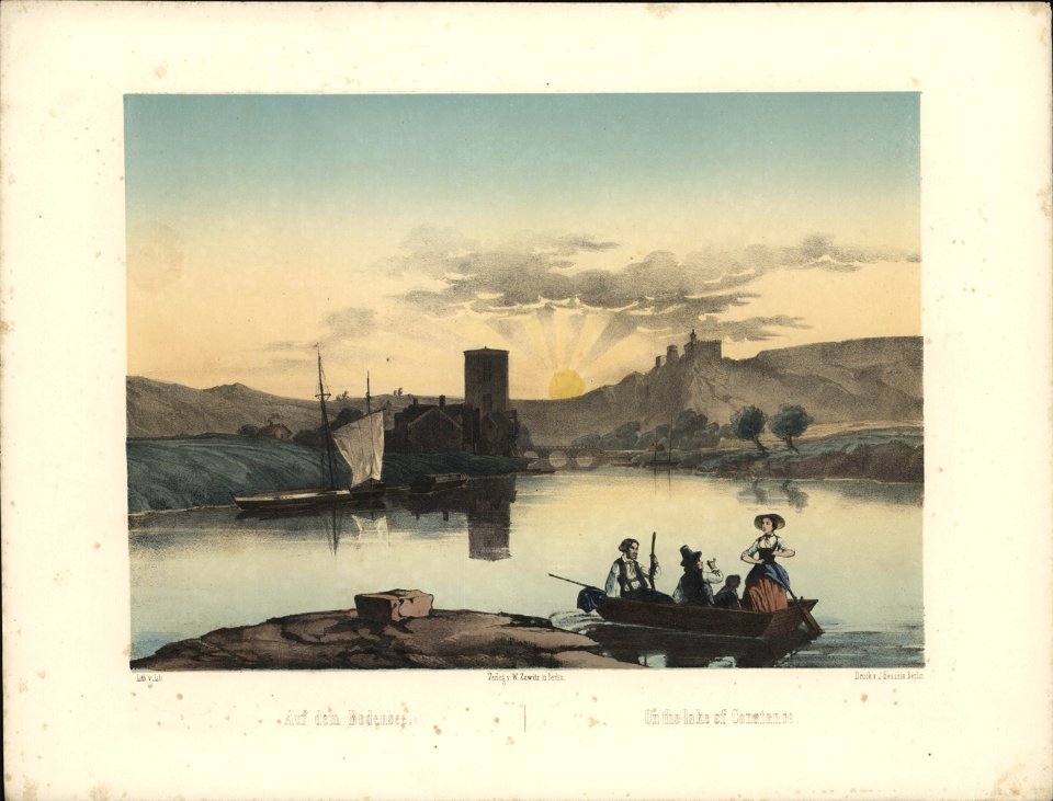 Auf dem Bodensee, objectnr A 58762