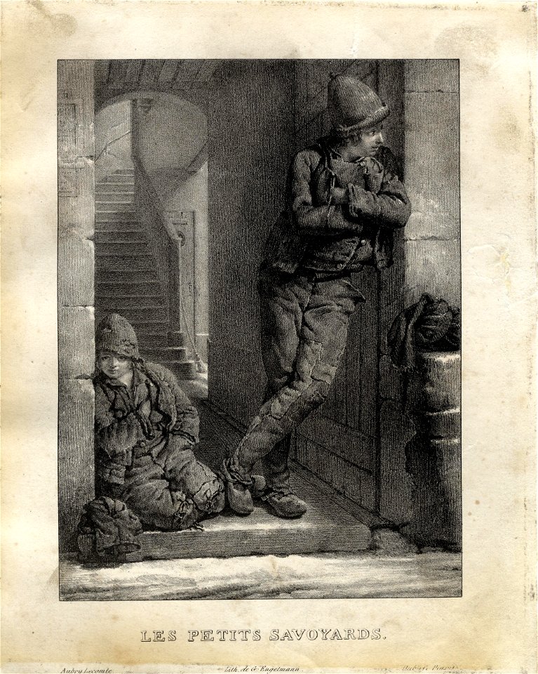 Aubry-Lecomte - Les petits Savoyards