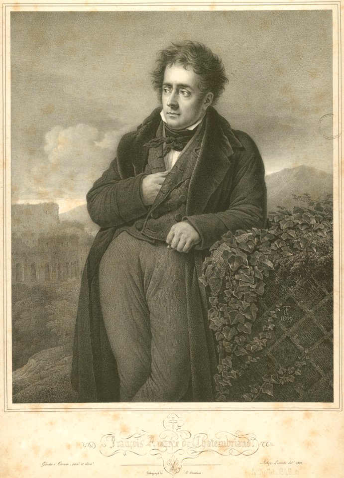 Aubry-Lecomte - François Auguste de Chateaubriand