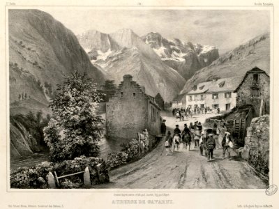 Auberge de Gavarni (Hautes Pyrénées) - Fonds Ancely - B315556101 A JACOTTET 2 041