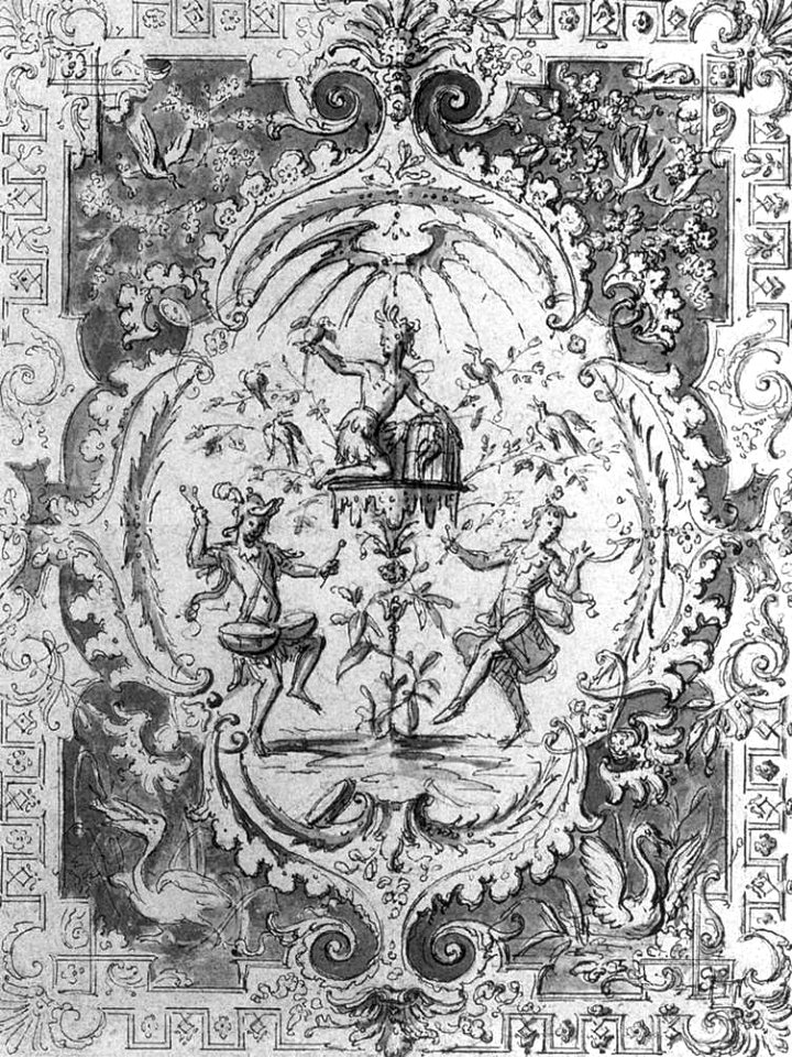 Audran, Claude III - Arabesque - c. 1704