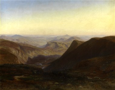 August Becker (1822-87) - Caenlochan - RCIN 403590 - Royal Collection