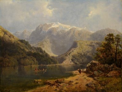 August Bedřich Piepenhagen (1791-1868) - Horské jezero