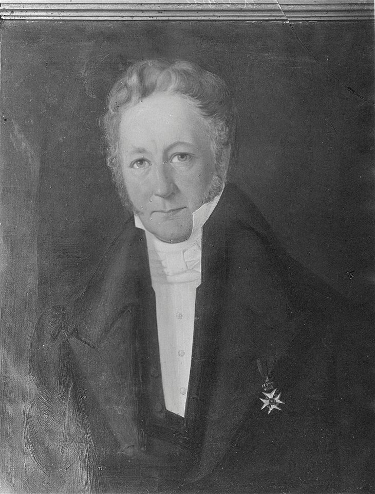 August Carl Vilhelm Thomsen - Gustav Peter Blom - Norsk portrettarkiv - Riksantikvaren - B000415