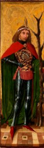 Augsburger Meister - Der Heilige Achatius - 2257 - Staatliche Kunsthalle Karlsruhe